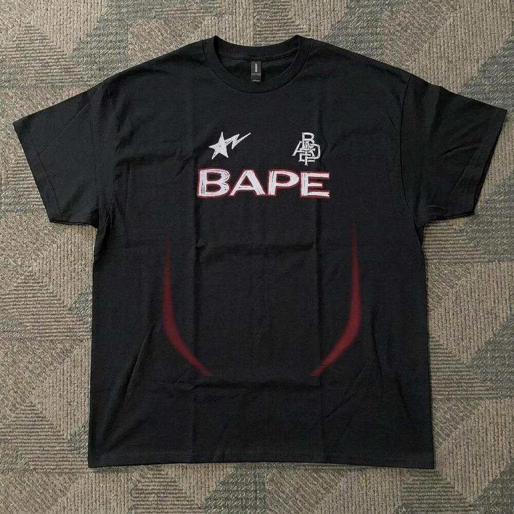 Black Bape Sports Cotton Tee